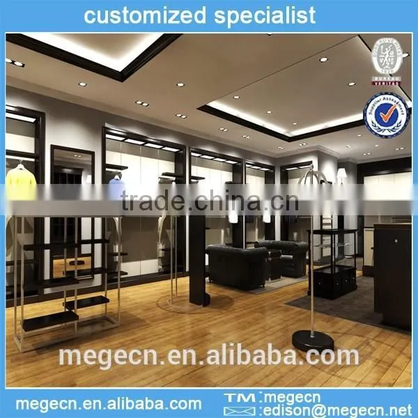 Commercial Store and Showroom Clothes Wood Display Shelf photo-2