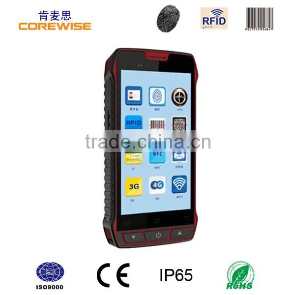 Factory Price 3G Industrial Android Rugged Handheld Device Support Barcode RFID Reader NFC WIFI Fingerprint Reading photo-3