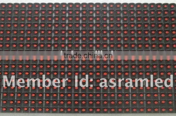P10 Led Module Outdoor Single Red Led Banners Led Display Modules
