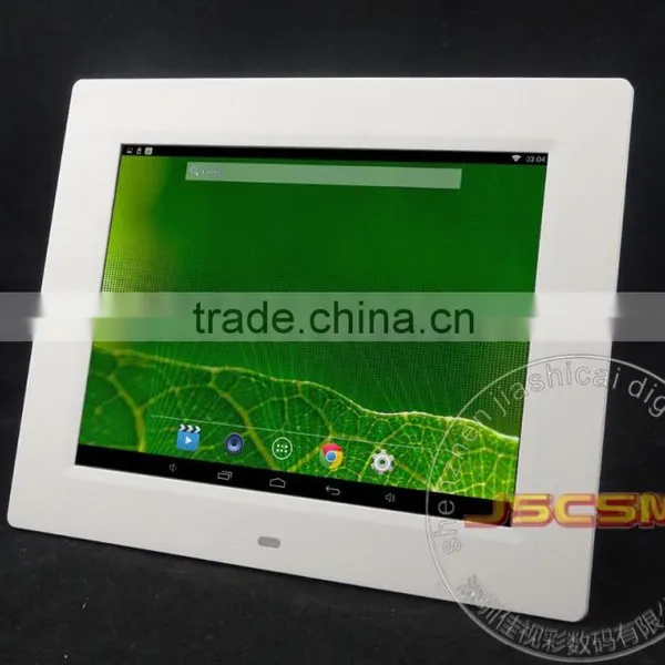 Hot 8inch Android Digital Photo Frame Digital Signage Video Player Support Android Apps for Advertising photo-3