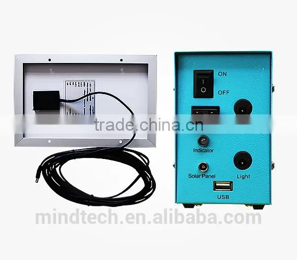 Hot Selling Solar Home Lighting With USB Charge Mobile photo-5