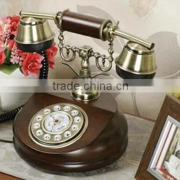 Home Decor Retro Wooden Phone For Gift