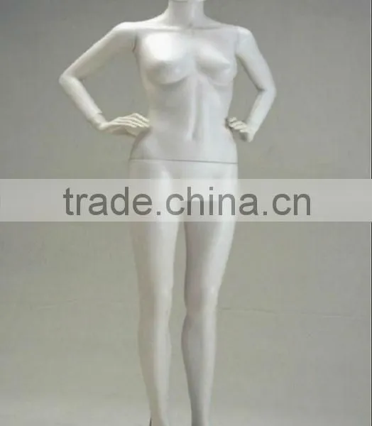 Hot Sale Fashion and Decent Plastic Dress Form Mannequin With Egg Head
