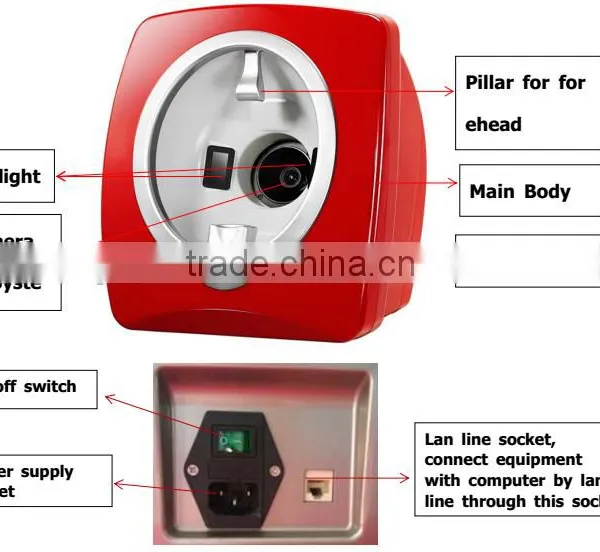 AYJ-J009(CE)skin Analysis Equipment/health Analyzer Machine/skin Analysis Software photo-2
