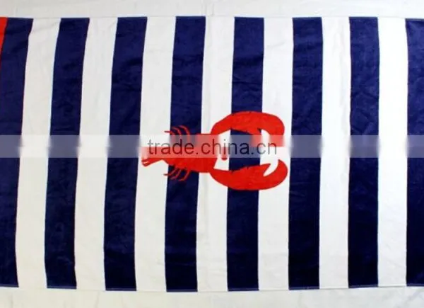 Beach Towel of Navy Symbol photo-3