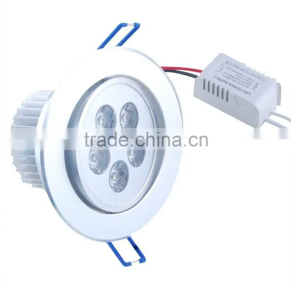 5w ultra-thin recessed led ceiling lights