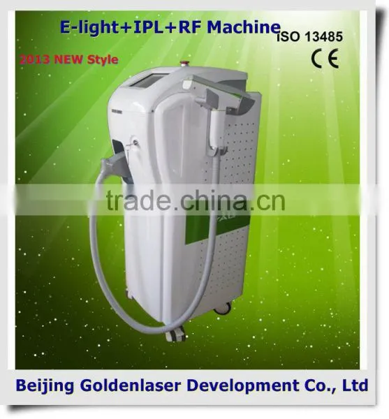 2013 Exporter E-light+IPL+RF machine elite epilation machine weight loss 2013 xenon arc lamp