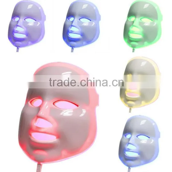 HOT SELLING Skin Whitening Rejuvenation Mask 7 Lights Facial Led Light Therapy PDT LED FACIAL MASK Freckle Removal      photo-2