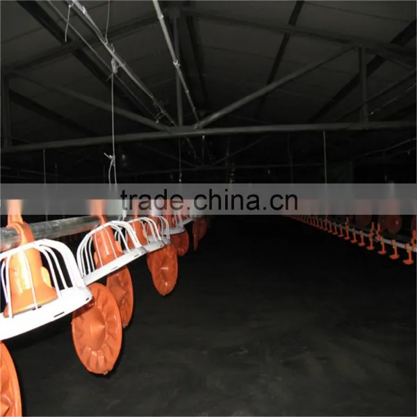 Automatic Poultry Raising Equipment Silo/Feeders/Drinkers/Fan/Cooling Pad/Heater/Controller for Broiler Chickens photo-3
