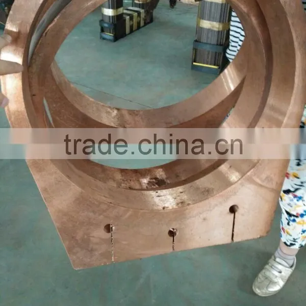 Induction Electrical Melting and Hold Furance Spare Part With Brass Bronze Alloy Copper