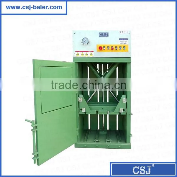 CE StandardJP8060T5XMini Recyling Soft Rubbish Baler photo-3