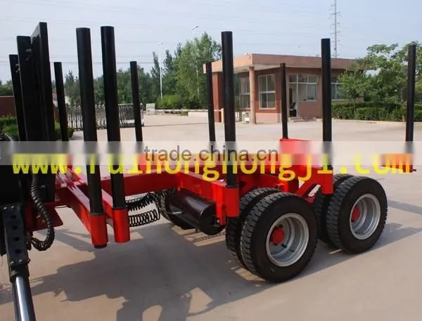 Crane Timber Trailer,log Loader Trailer,log Trailer photo-6