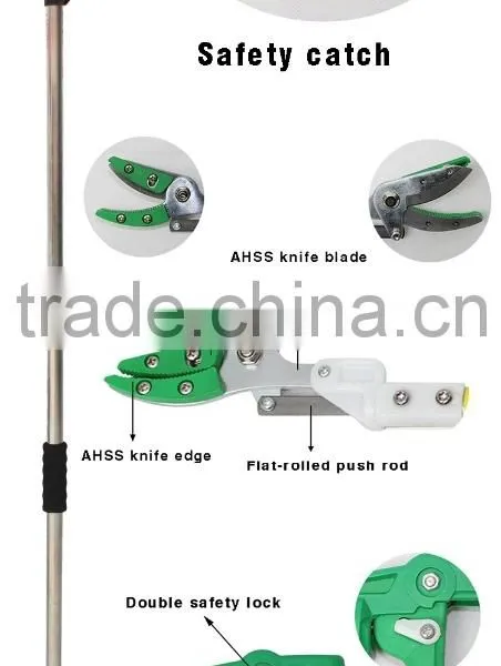 ILOT Rachet Long Pole Orchard/ Garden Tools - Fruit Picker/harvester, Tree Prunner photo-3
