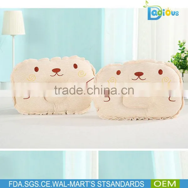 Baby Pillow For Newborn Organic Cotton Protection for Flat Head Syndrome photo-5
