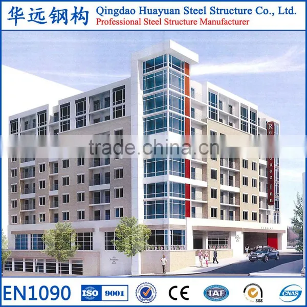 Large Span Prefab Steel Structure Multi-story Office Building photo-2