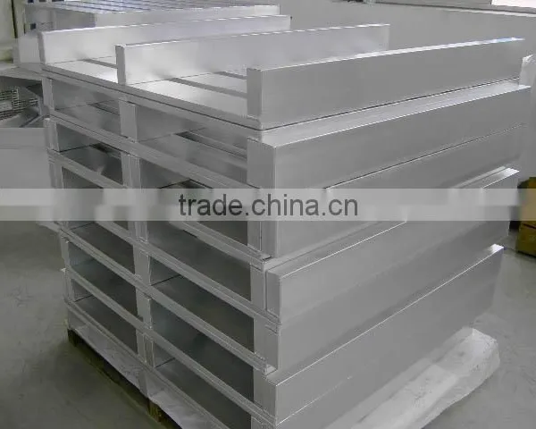 High Quality Factory Price Light Weight Metal Aluminum Alloy Pallet photo-3