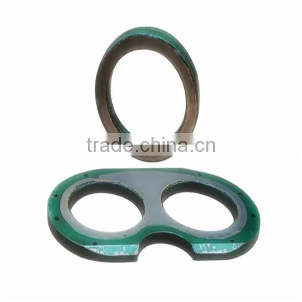 High Quality CIFA Concrete Pump Parts Spectacle Wear Plate and Wear Ring photo-2