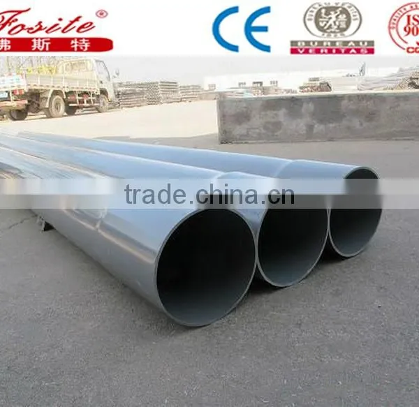 Supply Plastic Pipe Large Diameter PE/HDPE/PVC Irrigation Pipe Sewer Pipe Drainage Pipe Soil Pipe photo-4