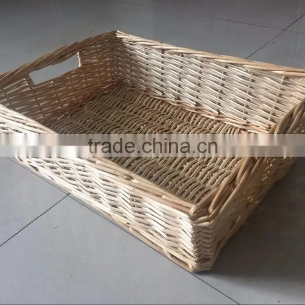 Willow Wicker Bread Storage Basket Custom Size Wicker Basket photo-2