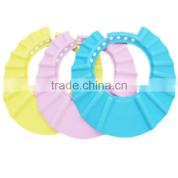 J161 Useful Home Safty Baby Baby Bath Hat photo-3