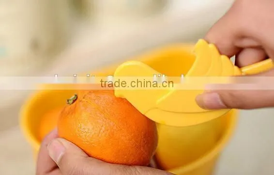CY146 Orange Peelers Zesters Opener Practical Lemon Fruit Slicer Bird Shape Fruit Stripper Opener photo-2