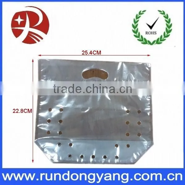 Transparent Plastic CPP Stand up Pouch Bag / Slider Zip Lock Fruit Bag for Grape photo-2