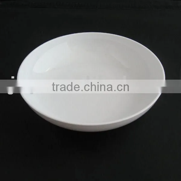 Elegant 6" White Plastic Plate for Wedding photo-3