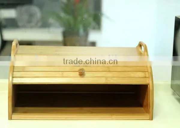 Bamboo Bread Box,kitchen Bread Box,wooden Bread Box photo-3