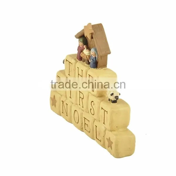 Custom the Birth of Jesus Miniature Nativity Christmas Decoration photo-4