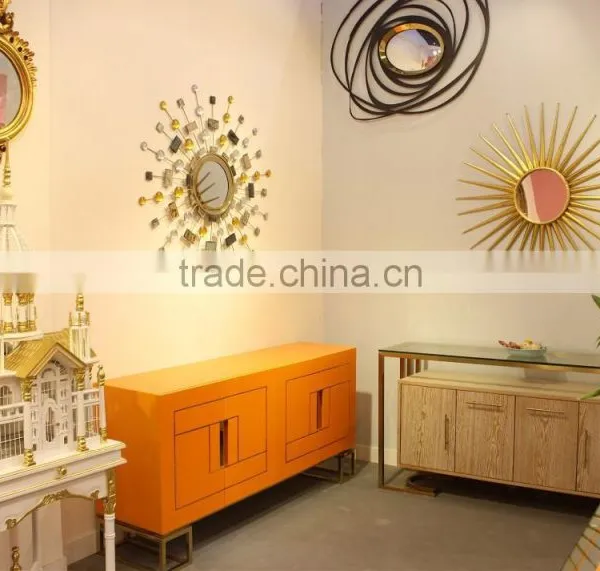 Rose Gold Polished Stainless Steel Decorative Mirror/wall Decor photo-3