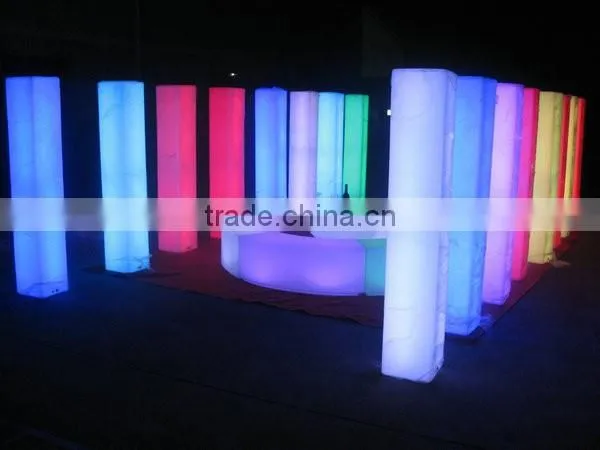 Led Waterproof Rechargeable Illuminated Outdoor Pillar/wending Column photo-2