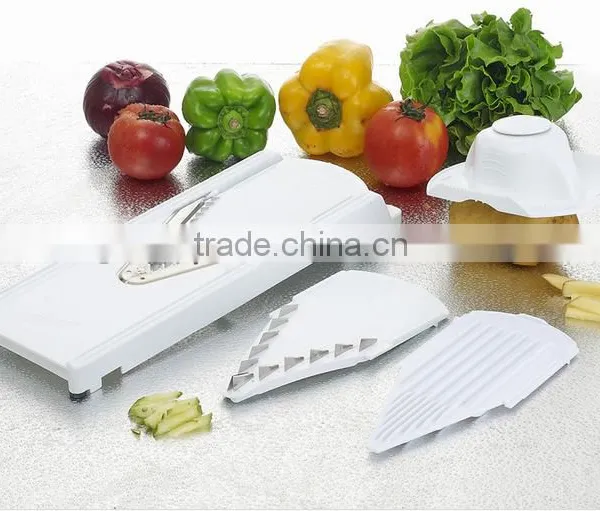 New Plastic Mandolin Food Slicer Vegetable Grater Shredder Cutting photo-3