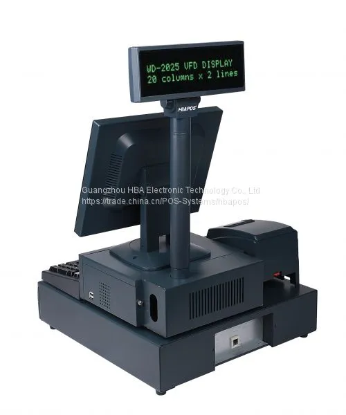 HBA-GL200 Pos System All in One /pos Machine All in One /pos Equipment All in One/cash System All in One photo-3