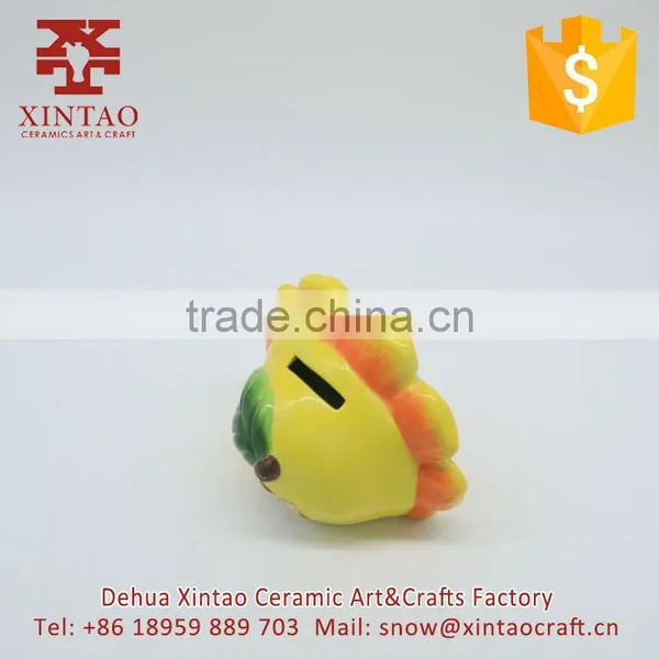 Lowest Price Sunflower Ceramic Money Box photo-2