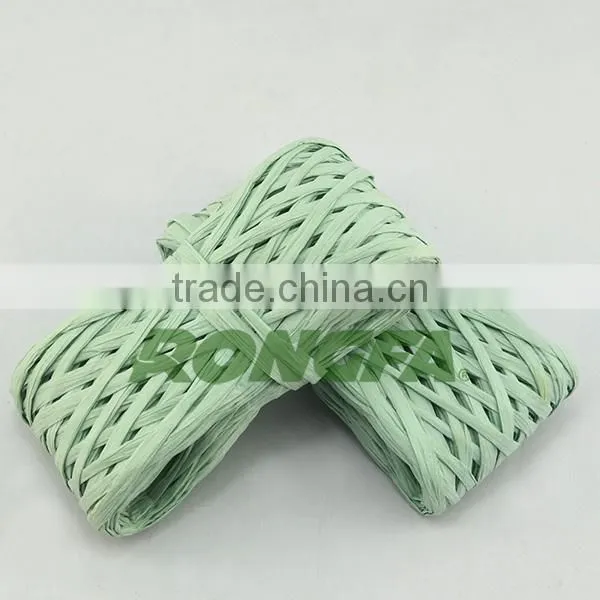 30m Craft Biodegradable Colored Paper Raffia for Handcraft photo-2