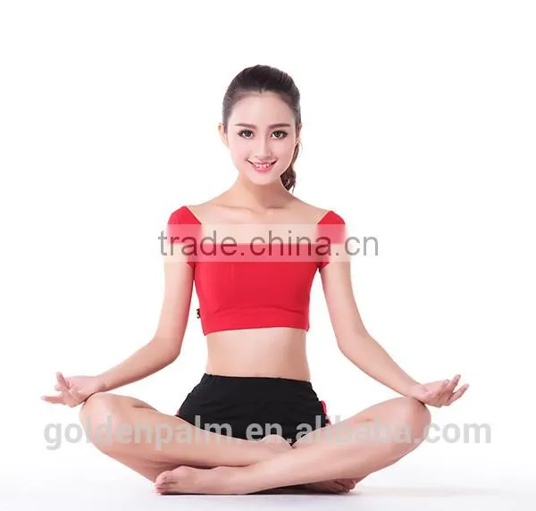 Sexy 90% Polyester 10% Spandex Blank Yoga Wear Wholesale for Girls photo-5