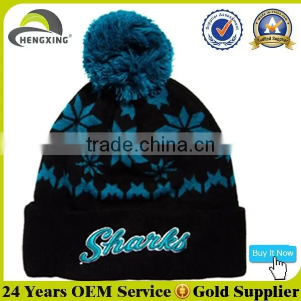 Bulk Cheap Wholesale Custom Winter Hat With Top Ball photo-2