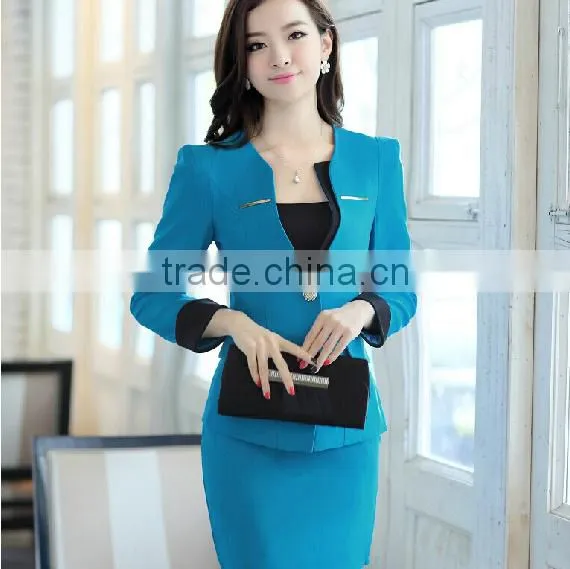 New Design Customized OL Ladies Working Suit WMLSU20150032 photo-2