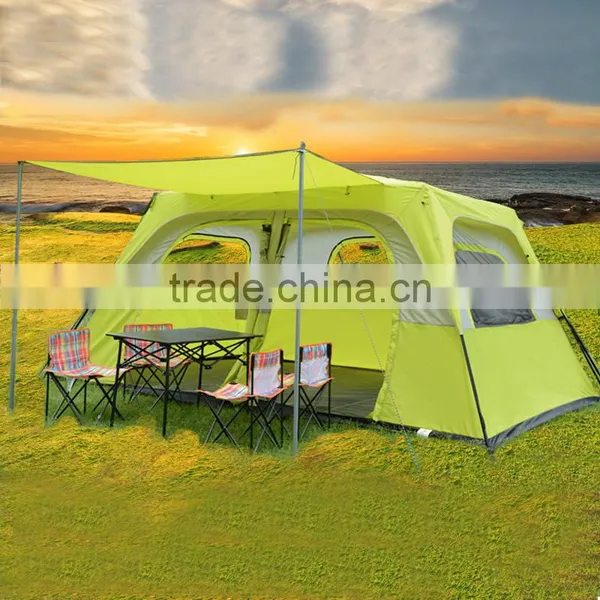 T26 Double Awning Oxford Fabric Party Decoration Big Camping Tent for Sale photo-5