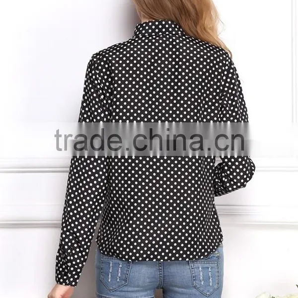 Newest Best Summer Temperamen Fashion Shirt Ladies Blouse Latest Shirt Designs for Women Office photo-6