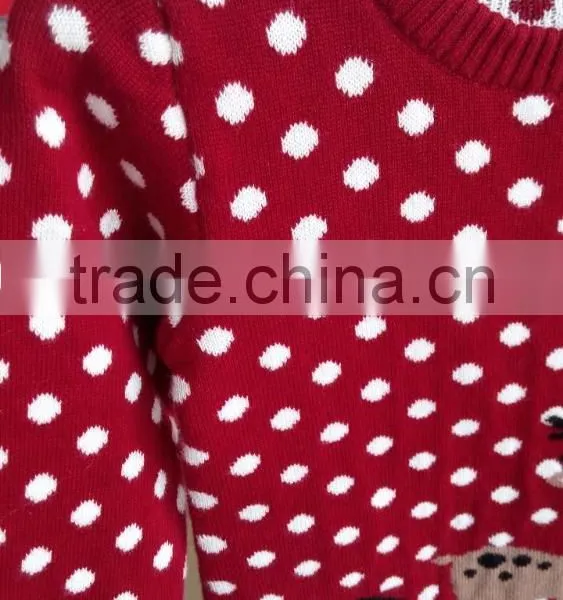 Fashion Winter Long Sleeve Knitted Sweaters Design For Kids(BKNB010) photo-5