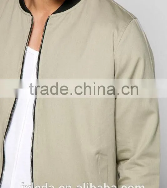 Custom Long Sleeves Mens Zipper-up Winter Thick Jersey Jackets photo-3