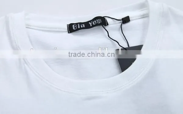 Top Quality Start Design Wholesale White 100% Cotton T Shirts For Men photo-6