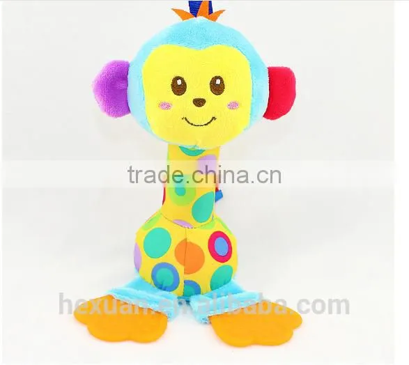 Baby Develop Soft Interactive Toys Hand Ring Bell Baby Musical Hanging Toys photo-2