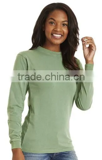 Next Level Apparel Unisex Inspired Dye L/S Crew Tee - 100% Combed Ring-spun Cotton and Comes With Your Logo photo-2
