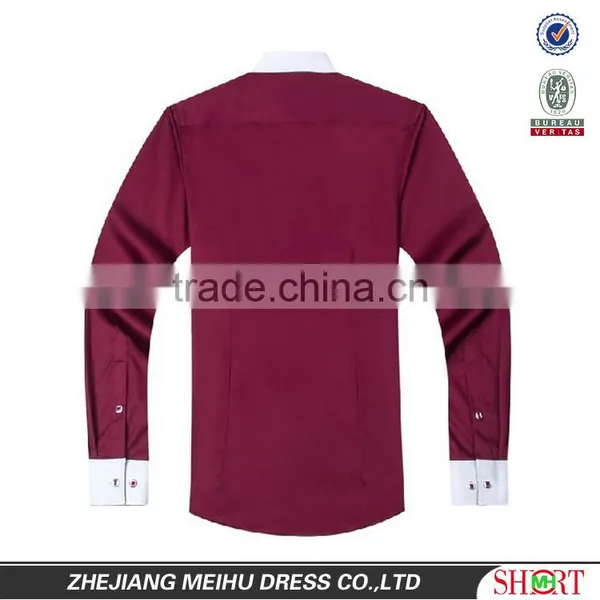 Men Slim Casual Long Sleeve Shirt Fashion Men Shirt From Italy photo-3