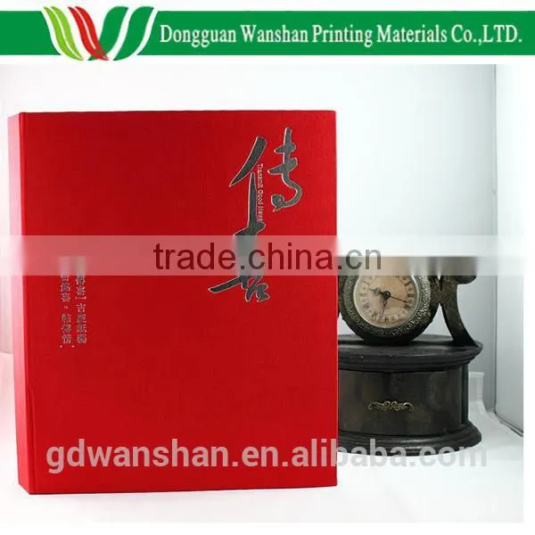 Industrial Custom Colouring Paperback Hardcover Book Binding Satin Cotton Textile Fabric Cloth photo-5