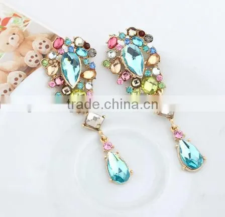Fanshion Jewelry Women's Multicolor Alloy Sut Earring photo-3