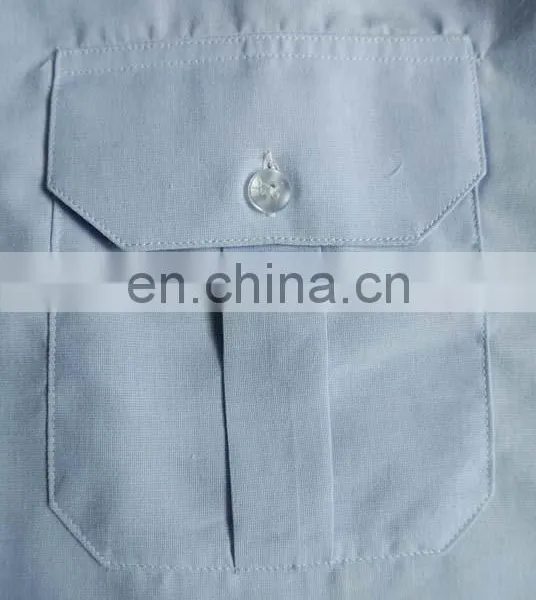 Wholesale High Quality Classical Navy Men Dress Shirt in ShenZhen photo-6