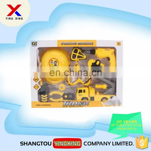 New Product Kids Friction Construction Truck Toy With Tool